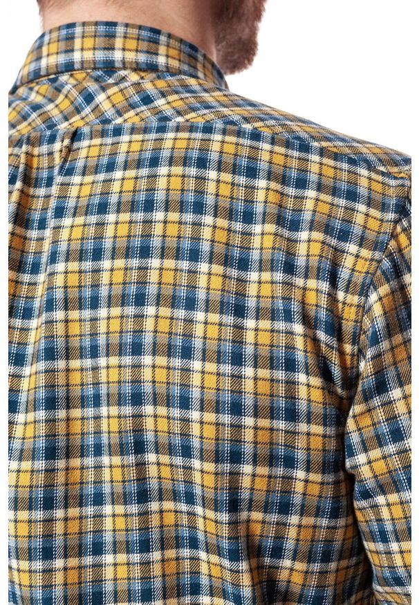 Lee - KOSZULA LEE BUTTON DOWN DIJON L880NQPE. Typ kołnierza: button down. Materiał: bawełna. Wzór: kolorowy