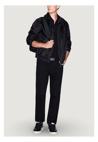 Armani Exchange Polo XM001285 AF10366 UC001 Czarny Slim Fit. Typ kołnierza: polo. Kolor: czarny. Materiał: bawełna #3