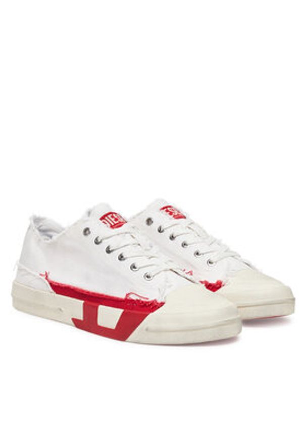 Diesel Trampki S-D-Verse Low Y03504P8114 HA690 Biały. Kolor: biały. Materiał: materiał