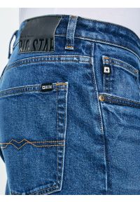 Big-Star - Jeansy męskie granatowe Brandon 763. Okazja: na co dzień. Kolor: niebieski. Styl: klasyczny, casual