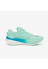 Buty do biegania damskie Puma Deviate Nitro 3. Kolor: zielony. Materiał: materiał. Szerokość cholewki: normalna