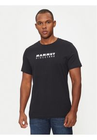 Mammut T-Shirt Core 1017-04024 Czarny Regular Fit. Kolor: czarny. Materiał: bawełna