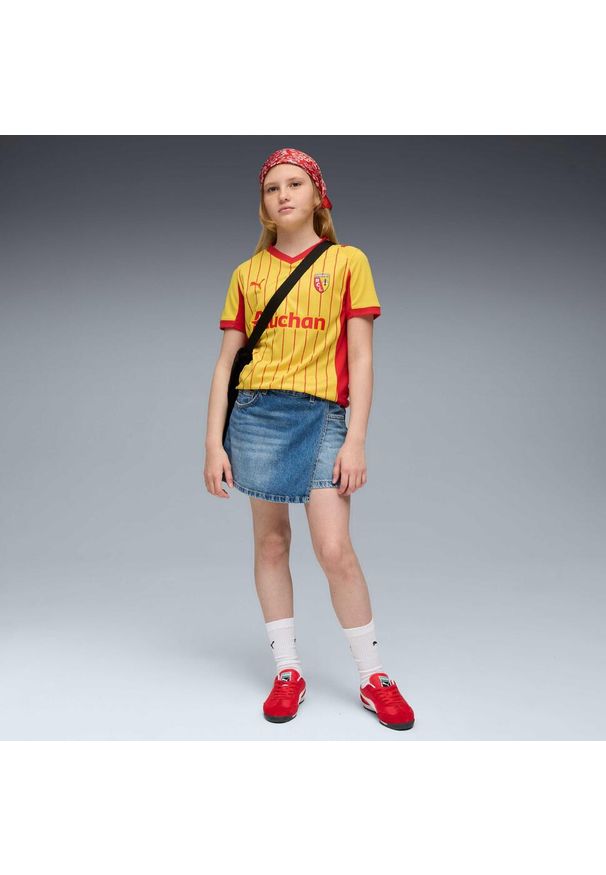 Puma - Koszulka domowa dla dzieci RC Lens 2025/26. Kolor: żółty. Sport: piłka nożna