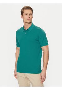 BOSS Polo Pallas 50468362 Zielony Regular Fit. Typ kołnierza: polo. Kolor: zielony. Materiał: bawełna