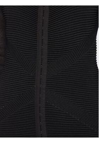 Guess Sukienka dzianinowa W3RK37 Z33Y0 Czarny Slim Fit. Kolor: czarny. Materiał: syntetyk