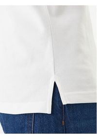 TOMMY HILFIGER - Tommy Hilfiger Polo 1985 MW0MW17770 Biały Regular Fit. Typ kołnierza: polo. Kolor: biały. Materiał: bawełna #5