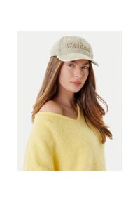 Czapka z daszkiem Weekend Max Mara. Kolor: beżowy