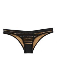 BEACH BUNNY - Dół od bikini. Kolor: czarny. Materiał: poliamid, materiał