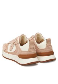 BOSS Sneakersy B Icon 50548288 Różowy. Kolor: różowy. Materiał: zamsz, skóra #4