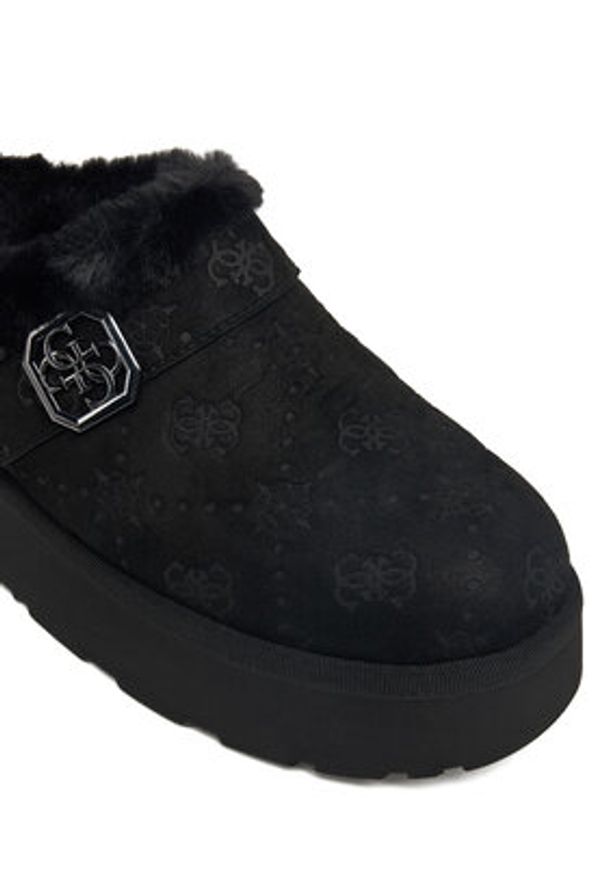 Guess Śniegowce FLFDOC ESU06 Czarny. Kolor: czarny. Materiał: materiał