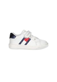 TOMMY HILFIGER - Sneakersy dla dzieci Tommy Hilfiger Flag. Okazja: na co dzień. Kolor: niebieski, wielokolorowy, biały. Sezon: lato #1