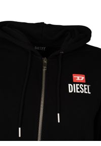 Diesel Bluza "S-Girk" | A11252-RGEAD-9XX | Mężczyzna | Czarny. Okazja: na co dzień. Kolor: czarny. Materiał: bawełna. Wzór: nadruk. Styl: casual, klasyczny #4