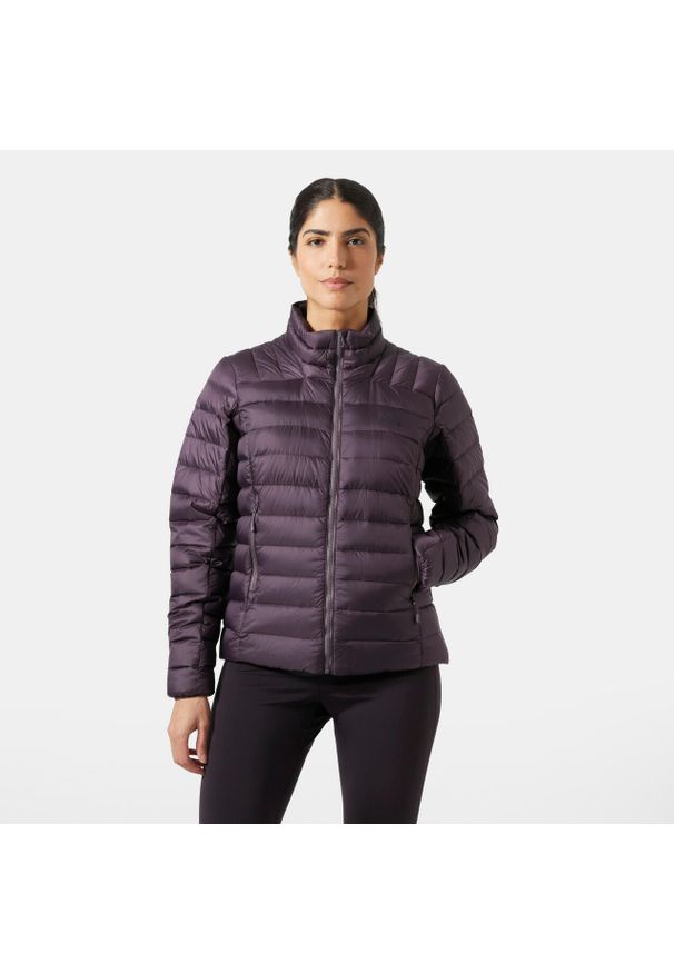Damska kurtka puchowa Helly Hansen Verglas Down 2.0. Kolor: fioletowy. Materiał: puch. Sport: turystyka piesza