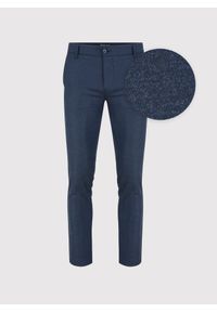 Pako Lorente - PAKO LORENTE – Casualowe spodnie męskie w kolorze granatowym. Okazja: na co dzień. Kolor: niebieski. Materiał: poliester, elastan, wiskoza. Wzór: gładki. Sezon: jesień. Styl: casual #1