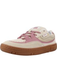 Tenisówki Vans Model Speed Ls Kolor Beżowy. Kolor: beżowy. Materiał: tkanina, skóra