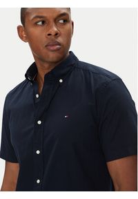 TOMMY HILFIGER - Tommy Hilfiger Koszula MW0MW37584 Granatowy Regular Fit. Kolor: niebieski. Materiał: bawełna #3