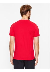 4f - 4F T-Shirt 4FAW23TTSHM0877 Czerwony Regular Fit. Kolor: czerwony. Materiał: bawełna #5