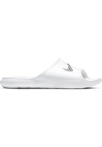 Klapki Nike Victori One M CZ5478-100 białe. Okazja: na imprezę. Kolor: biały. Materiał: materiał, syntetyk #4