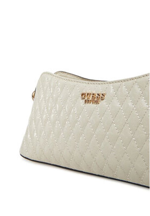 Guess Torebka HWGG96 26170 Écru. Kolor: kremowy. Materiał: skórzane