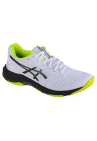 Asics - Buty do siatkówki męskie, ASICS Netburner Ballistic FF 3. Kolor: biały. Sport: siatkówka