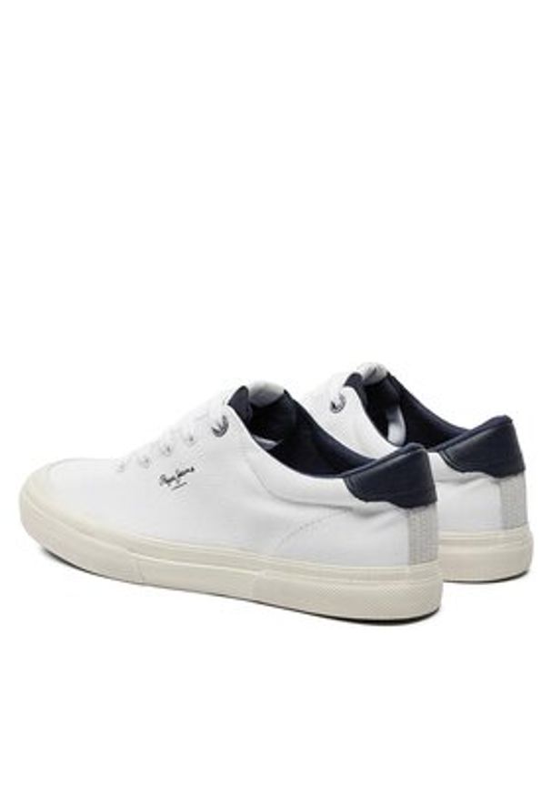 Pepe Jeans Sneakersy Kenton Serie M PMS31041 Biały. Kolor: biały. Materiał: materiał