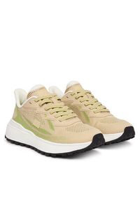 Tommy Jeans Sneakersy Tjw Sporty Knit Runner EN02962 Biały. Kolor: biały. Materiał: materiał #2