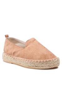 Jenny Fairy Espadryle HZF081-01ECO Brązowy. Kolor: brązowy. Materiał: materiał #1