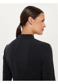 EA7 Emporio Armani Sukienka codzienna 6DTA54 TJZBZ 1200 Czarny Regular Fit. Okazja: na co dzień. Kolor: czarny. Materiał: syntetyk. Typ sukienki: proste. Styl: casual