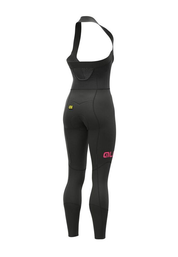 ALÉ CYCLING - Spodnie rowerowe damskie Alé Cycling R-EV1 Future Warm Bib. Kolor: wielokolorowy, różowy, czarny