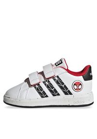 Adidas - adidas Sneakersy Grand Court x Marvel Spider-Man IF9893 Biały. Kolor: biały. Materiał: syntetyk. Wzór: motyw z bajki #3