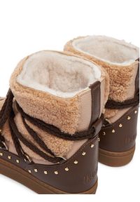 Inuikii Śniegowce Curly Rock 1001.003.0071 Beżowy. Kolor: beżowy. Materiał: materiał. Styl: rockowy #3