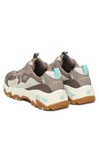 skechers - Skechers Trekkingi D'Lites Hiker 180128/CHTN Brązowy. Kolor: brązowy. Materiał: materiał #3