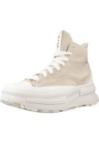 Converse - Buty CONVERSE RUN STAR LEGACY CX PLATFORM CANVAS & SUEDE Beżowy. Kolor: beżowy. Materiał: tkanina. Obcas: na platformie