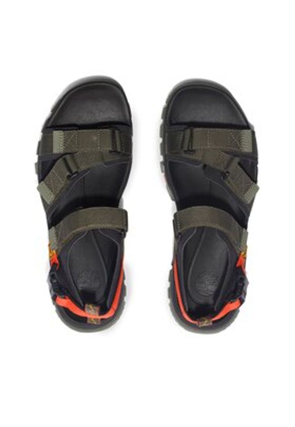 Timberland Sandały Garrison Trail Web Sandal TB0A5TC2A581 Khaki. Kolor: brązowy. Materiał: materiał
