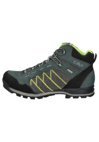Buty trekkingowe męskie CMP Thiamat Mid 2.0 Wp. Kolor: niebieski, biały, wielokolorowy. Materiał: syntetyk, materiał, skóra. Sport: turystyka piesza