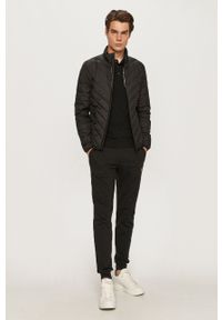 EA7 Emporio Armani kurtka puchowa męska kolor czarny zimowa. Okazja: na co dzień. Kolor: czarny. Materiał: puch. Sezon: zima. Styl: casual #3