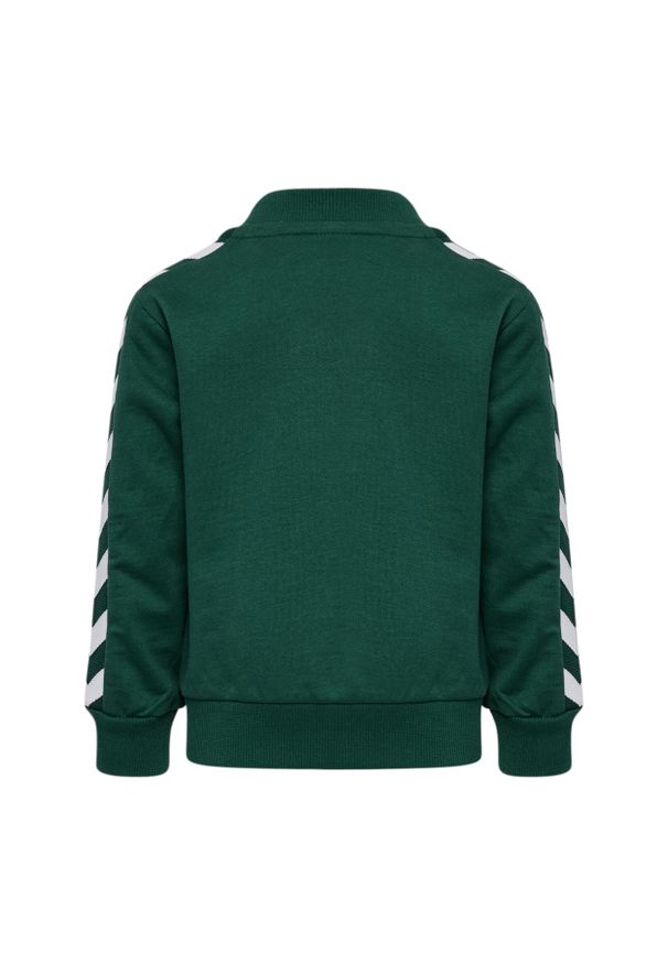 Zestaw dla dzieci Hummel Mini Reg. Okazja: na uczelnię, na co dzień. Kolor: zielony. Materiał: dresówka. Styl: casual, sportowy