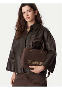 Love Moschino - LOVE MOSCHINO Torebka JC4022PP1PKD0300 Brązowy. Kolor: brązowy. Materiał: skórzane #1