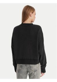 Guess Jeans Bluza W6RQ04 KCPR1 Czarny Regular Fit. Kolor: czarny. Materiał: bawełna #3
