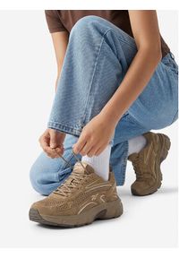 Reebok Sneakersy CEOWB-H1-139(dz) Brązowy. Kolor: brązowy. Materiał: zamsz, skóra #6