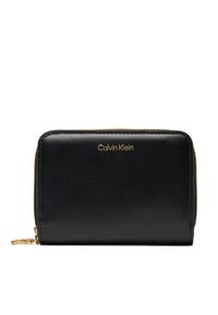 Mały Portfel Damski Calvin Klein. Kolor: czarny