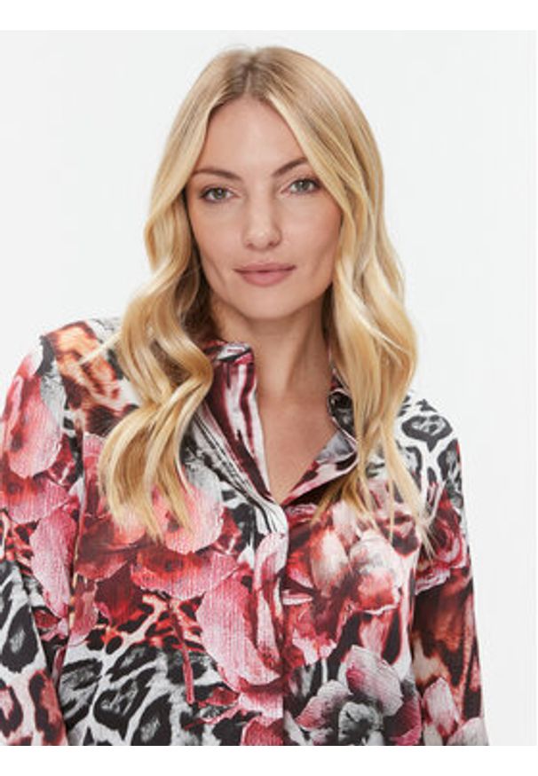 Marciano Guess Koszula 3BGH657 099Z Kolorowy Regular Fit. Materiał: syntetyk. Wzór: kolorowy
