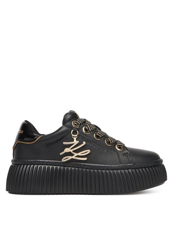 Karl Lagerfeld - Sneakersy KARL LAGERFELD. Kolor: czarny