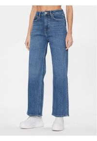 Pepe Jeans Jeansy PL204598 Niebieski Wide Leg. Kolor: niebieski