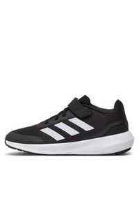 Adidas - adidas Buty Runfalcon 3.0 Sport Running Elastic Lace Top Strap Shoes HP5867 Czarny. Kolor: czarny. Materiał: mesh, materiał. Sport: bieganie