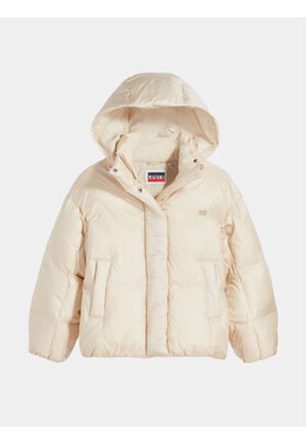 Levi's® Kurtka puchowa Pillow Bubble A5880-0003 Écru Relaxed Fit. Materiał: syntetyk