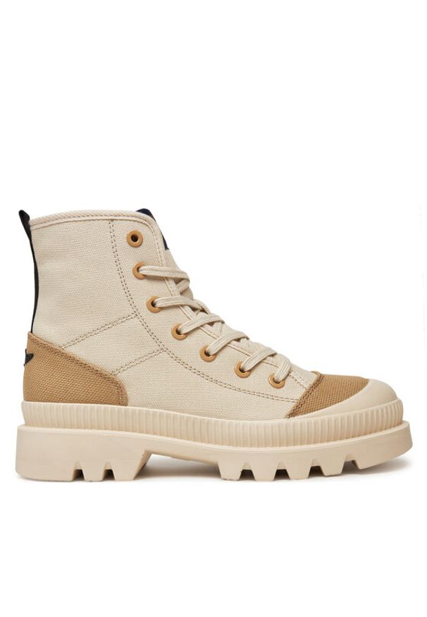 Aeronautica Militare Sneakersy 251SC305DCT354 Beżowy. Kolor: beżowy. Materiał: skóra