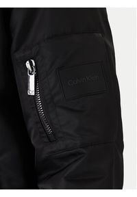 Calvin Klein Kurtka bomber Hero K10K109907 Czarny Relaxed Fit. Kolor: czarny. Materiał: syntetyk #3