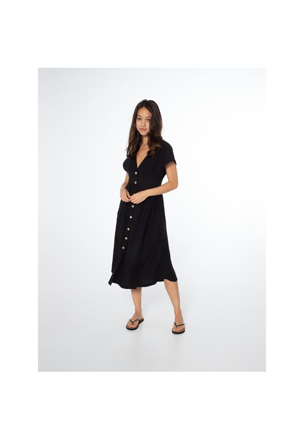 Sukienka damska Protest Prtsambu dress. Kolor: czarny. Sport: turystyka piesza