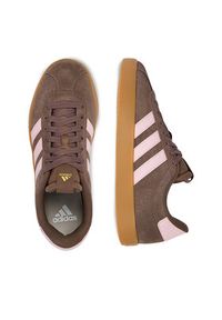 Adidas - adidas Sneakersy CEO-VL COURT 3.0 IH6516 Brązowy. Kolor: brązowy. Materiał: zamsz, skóra #4